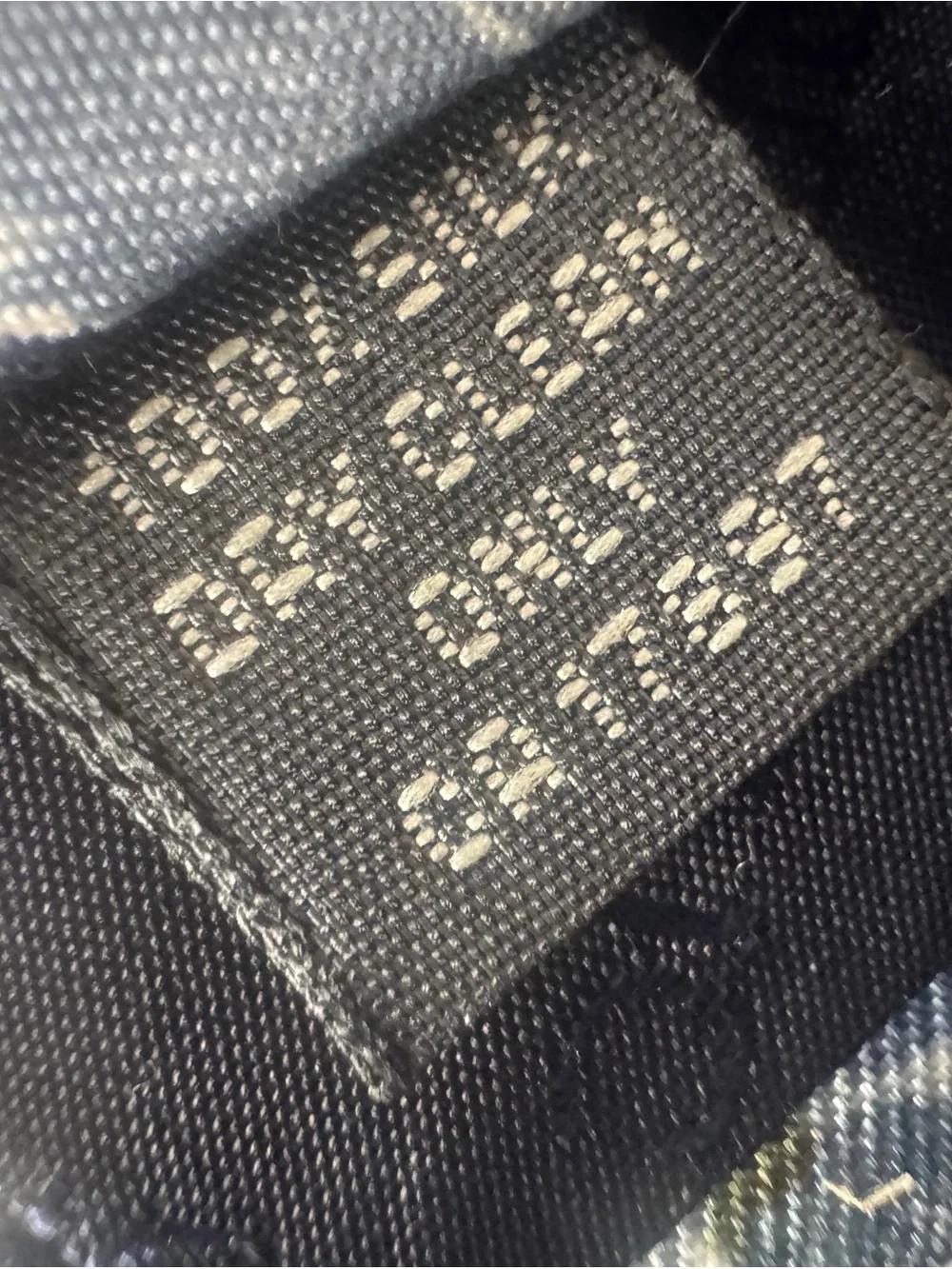 Navy Floral Silk Tie with Light Blue Flowers - Made in Italy